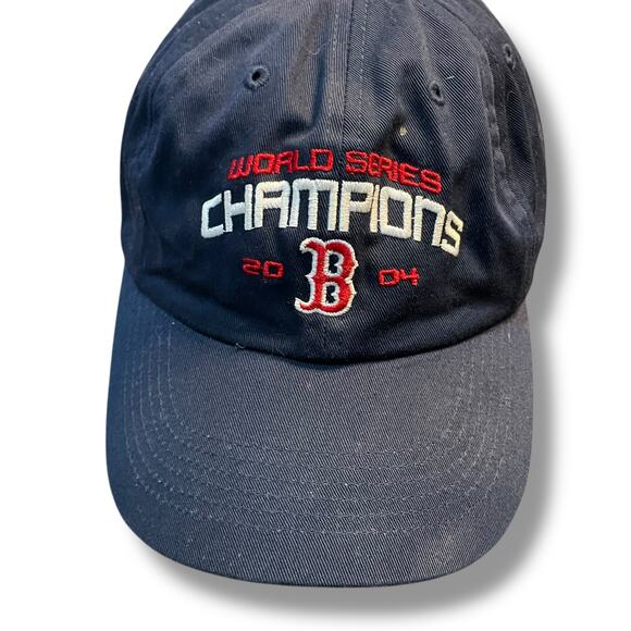 Boston Red Sox Baseball Cap 2004 World Series Champions MLB Richardson 240 Blue - Picture 4 of 14